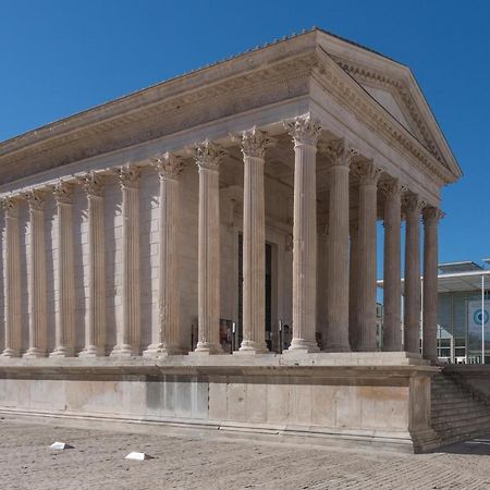 "Le Paisible" Clim Et Jardin En Centre Ville Nimes Ngoại thất bức ảnh